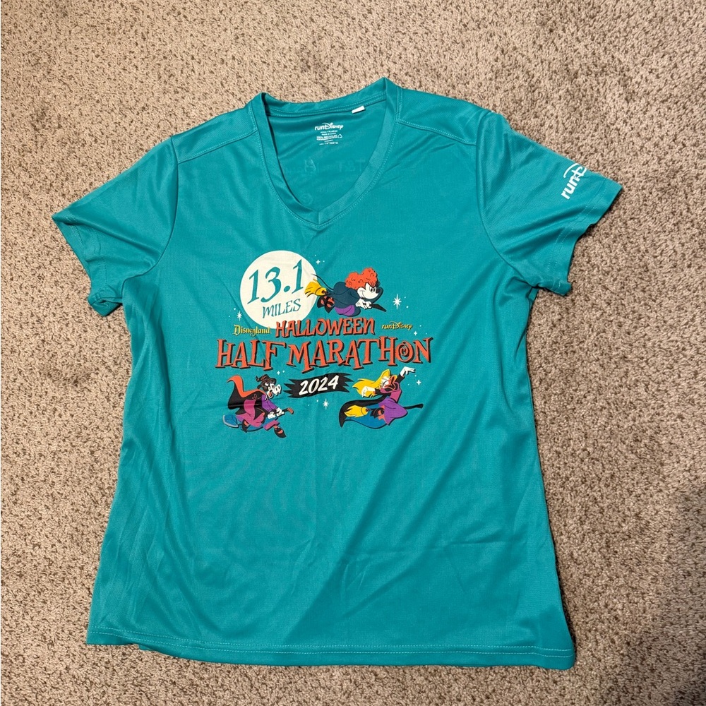 RunDisney 2024 Disneyland Halloween Half Marathon Race Shirt